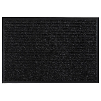 Коврик грязезащитный Велий ПВХ Техно 90х60 см черный