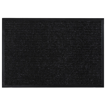 Коврик грязезащитный Велий ПВХ Техно 90х60 см черный