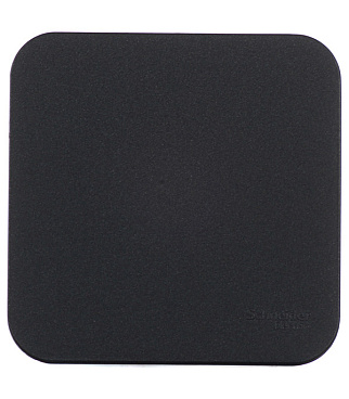 Выключатель Systeme Electric Blanca одноклавишный накладной антрацит (BLNVA101016)