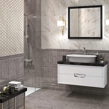Плитка облицовочная Kerama Marazzi Гран Пале белая 400х250х8 мм (11 шт.=1,1 кв.м)