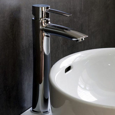 Смеситель для раковины высокий Lemark Atlantiss хром однорычажный (LM3209C)