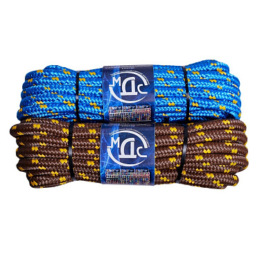 Канат плетеный полипропиленовый 16 прядей d12 мм 10 м МДС повышенной плотности