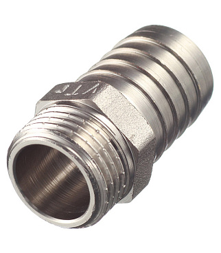 Штуцер Valtec для присоединения шланга 1/2 НР(ш) х 20 мм латунный (VTr.650.N.0420)