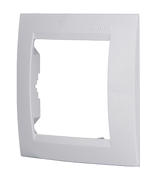 Рамка Simon 15 одноместная белая (1500610-030)