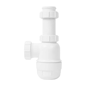 Сифон для раковины и мойки McAlpine 1 1/2х40 мм без выпуска (MRSK2-NW)