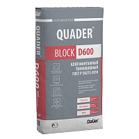 Клей для газобетона Dauer Quader Block D600 25 кг