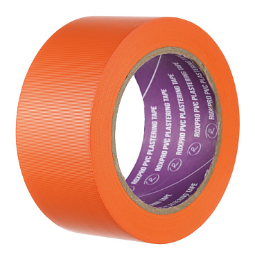 Лента малярная RoxelPro для защиты дверей и окон оранжевая 50 мм 33 м (314405)