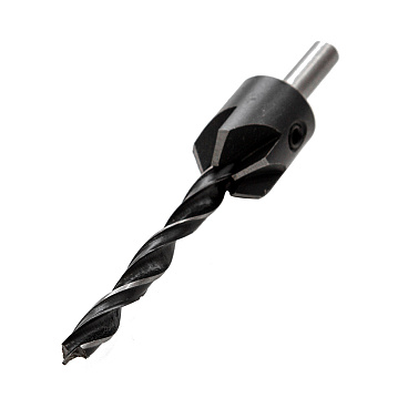 Сверло по дереву спиральное Vira 6х93 мм с зенкером (552056)