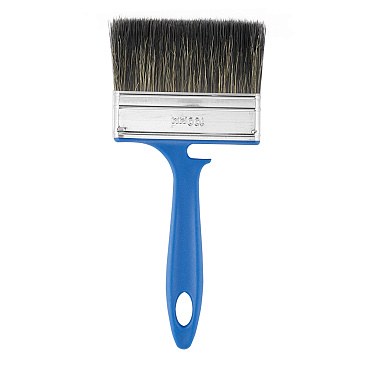 Кисть плоская смешанная щетина пластиковая ручка Wenzo Pro 100х12 мм для красок на водной основе