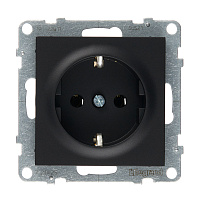 Розетка Legrand Suno встраиваемая антрацит (721425)