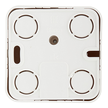 Розетка телефонная Systeme Electric Blanca накладная алюминий (BLNIA011003)