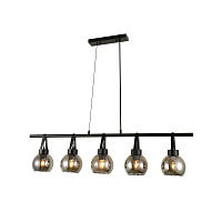 Люстра подвесная Schaffner Corridoio E27 200 Вт 18 кв.м (3525-5 BK)