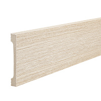 Плинтус экополимер напольный Grace PS Wood 80х11х2000 мм ясень слоновая кость (ТП10036789)