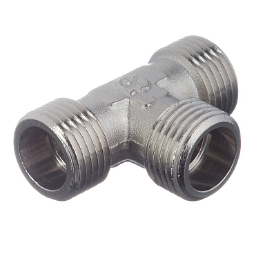 Тройник Stout 1/2 НР(ш) х 1/2 НР(ш) х 1/2 НР(ш) латунный (SFT-0018-121212)