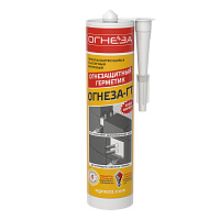 Герметик акриловый огнезащитный терморасширяющийся Огнеза ГТ серый 310 мл