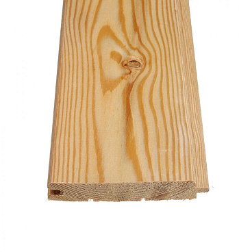 Вагонка лиственница Штиль сорт АВ 14х97х3000 мм S раб.= 2,16 кв.м