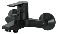 Смеситель для ванны/душа LAPARET Аламера/ALAMERA черный N2032929LPT
