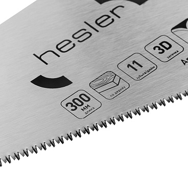 Ножовка по дереву Hesler 300 мм 11 зуб/дюйм мелкий зуб
