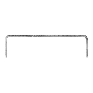 Скоба строительная кованая d8 320х70 мм (10 шт.)