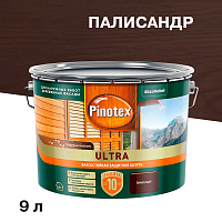 Антисептик Pinotex/Omnitex Ultra декоративный для дерева палисандр 9 л
