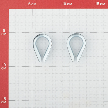 Коуш клиновой d6 мм DIN 6899 (2 шт.)