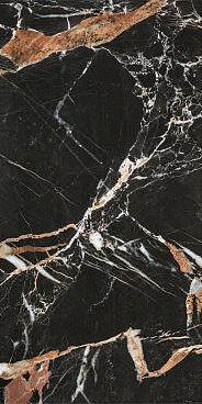 Плитка облицовочная Lavelly Eterno Marmo Accento черная 598x298x8,5 мм (8 шт.=1,425 кв.м)