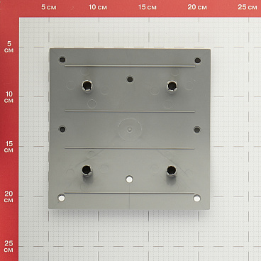 Панель декоративная для вентилятора KW Awenta PEI100 нержавеющая сталь
