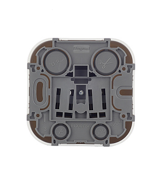 Розетка Legrand Quteo накладная белая (782210)