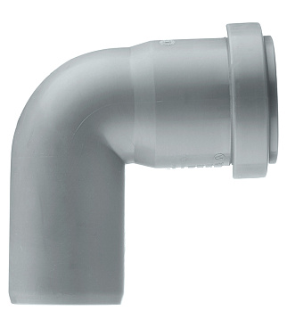 Отвод Ostendorf НТВ d40 мм 87° пластиковый для внутренней канализации (111140)