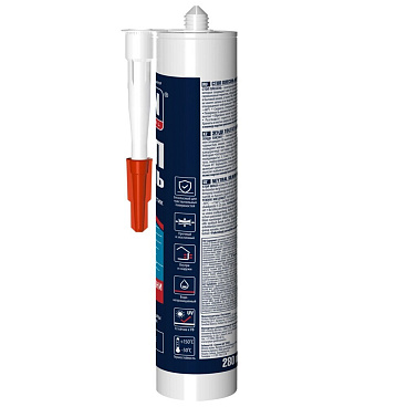 Герметик силиконовый санитарный Tytan Professional Стоп плесень прозрачный 280 мл