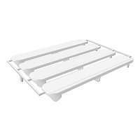 Набор комплектующих для наличника Деконика 70 мм белый