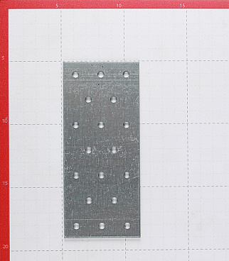Пластина соединительная оцинкованная 140х60х1.8 мм