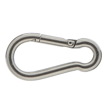 Карабин пожарный d6 мм 60 мм DIN 5299 С нержавеющая сталь