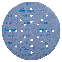 Диск шлифовальный Sunmight Ceramic d225 мм P180 на липучку пленочная основа (3 шт.) (78010R3)