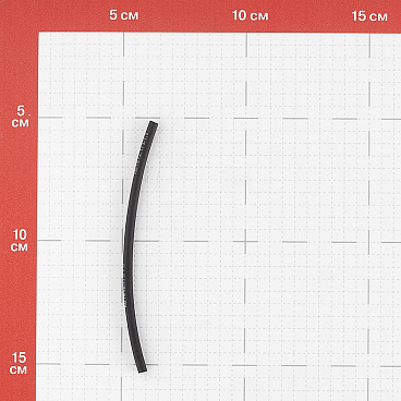 Трубка термоусадочная КВТ Монохром ТНТ нг 3/1,5 мм 100 мм черная (20 шт.)