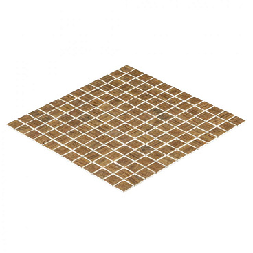 Мозаика Lavelly Smalta светлое дерево стеклянная 311х311х4,9 мм матовая