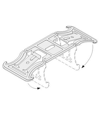 Соединитель двухуровневый Knauf 60х27 0,9 мм