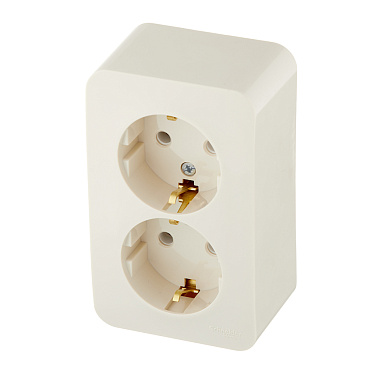 Розетка Systeme Electric Blanca накладная бежевая (BLNRA010217)