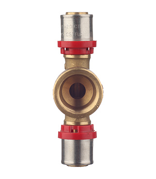 Тройник 20(пресс) х 3/4 ВР(г) х 20(пресс)