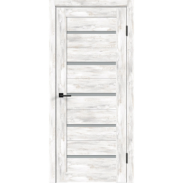 Дверь межкомнатная Duplex 700х2000 мм ПВХ ель альпийская со стеклом