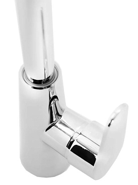 Смеситель для кухни WaMix хром с высоким поворотным изливом однорычажный (WM240318-1)