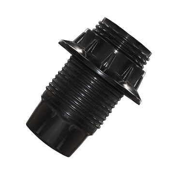 Патрон для лампы E14 UNIVersal карболитовый 500 Вт IP20 люстровый черный (5565181)