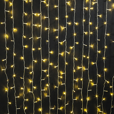 Гирлянда светодиодная Navigator Занавес теплый белый 2х1,5 м (61 864)