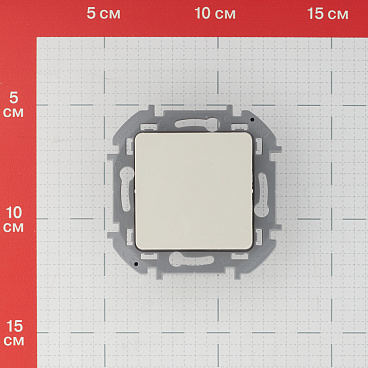 Выключатель Legrand Inspiria одноклавишный встраиваемый слоновая кость (673601)