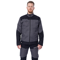 Куртка рабочая Brodeks KS234 56-58 рост 182-188 см серо-черная