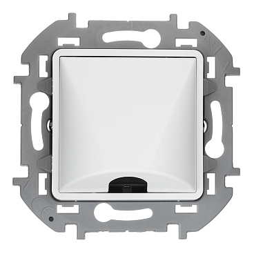 Вывод кабеля Legrand Inspiria встраиваемый белый (673890)