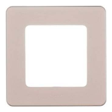 Рамка Legrand Inspiria одноместная розовая (673934)