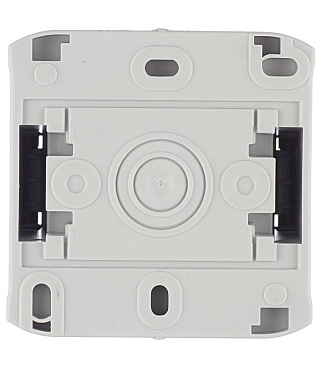 Переключатель Legrand Quteo двухклавишный накладной серый (782331)