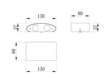 Архитектурная подсветка Outdoor O417WL-L4W3K