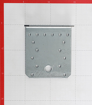 Уголок крепежный оцинкованный 105х105х90х3 мм GAH ALBERTS